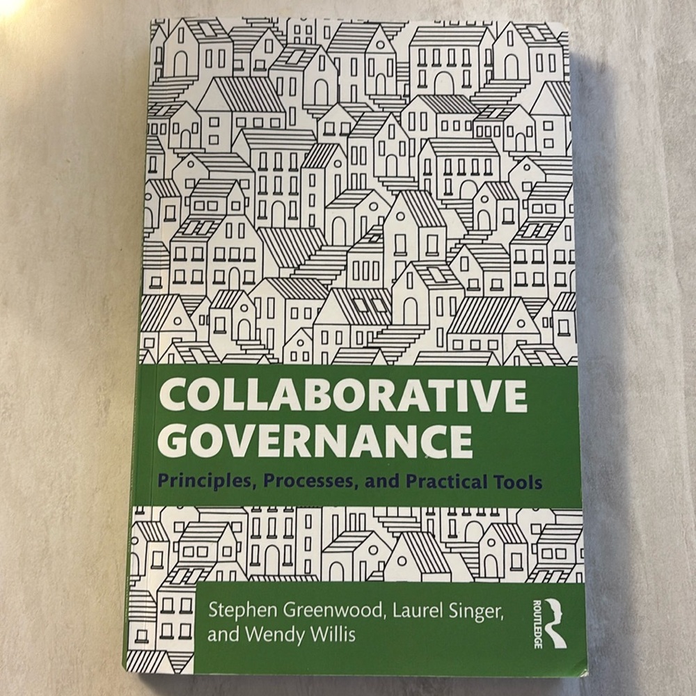Collaborative Governance Principles processes practical tools ISBN 9780367776060